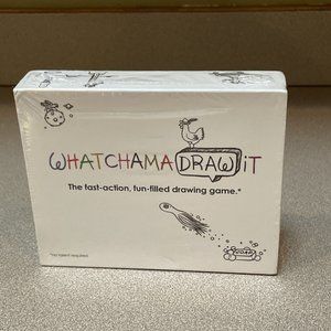 WATCHAMA DRAW IT Fast Action Drawing Game Creative Challenges Family FUN 3+ NIB